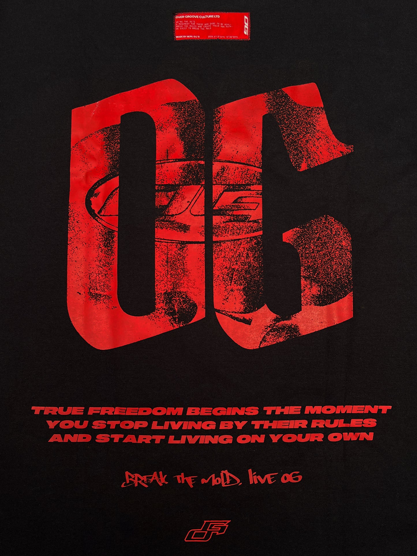 OG Ring TShirt Black