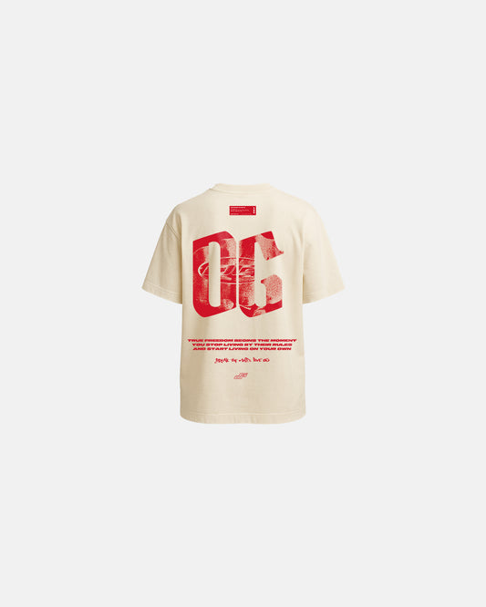 OG Ring TShirt Beige